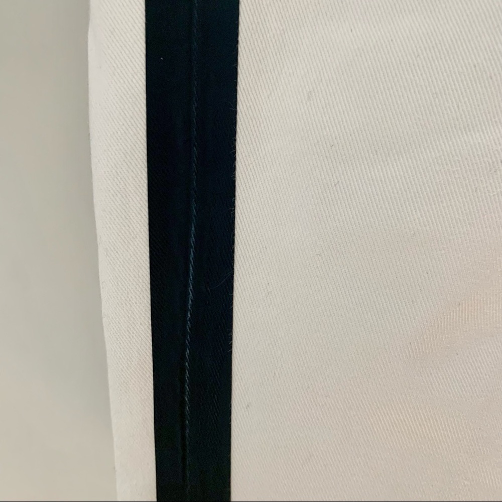 New RAG & BONE For INTERMIX Black White Tuxedo Skinny Jeans Zipper Size 24 - Picture 12 of 14